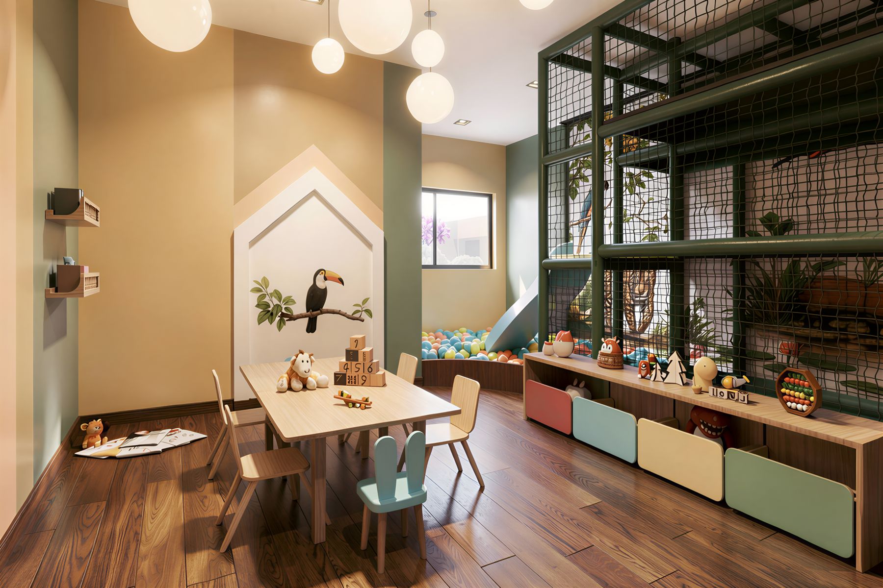 Brinquedoteca — Amani Comfort Home